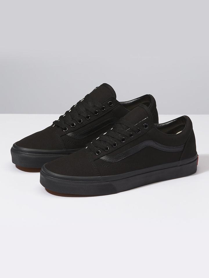 Vans Old Skool Black/Black Shoes | 5-0 Boardshop